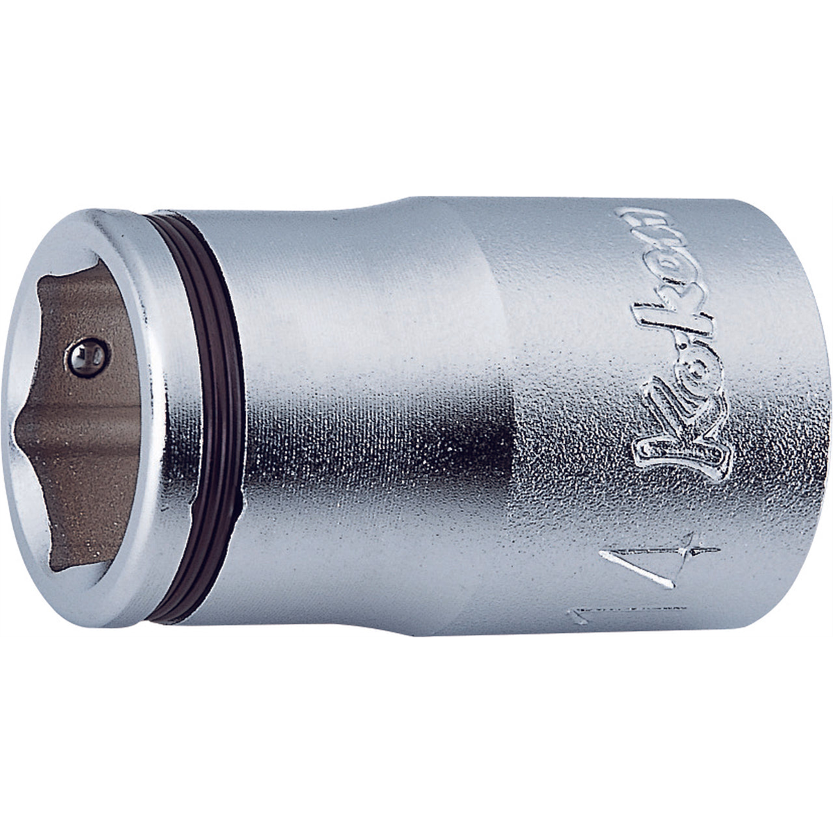 Ko-ken USA 4450M-18 1/2 Sq. Dr. Socket 18mm Nut Grip Length 36mm