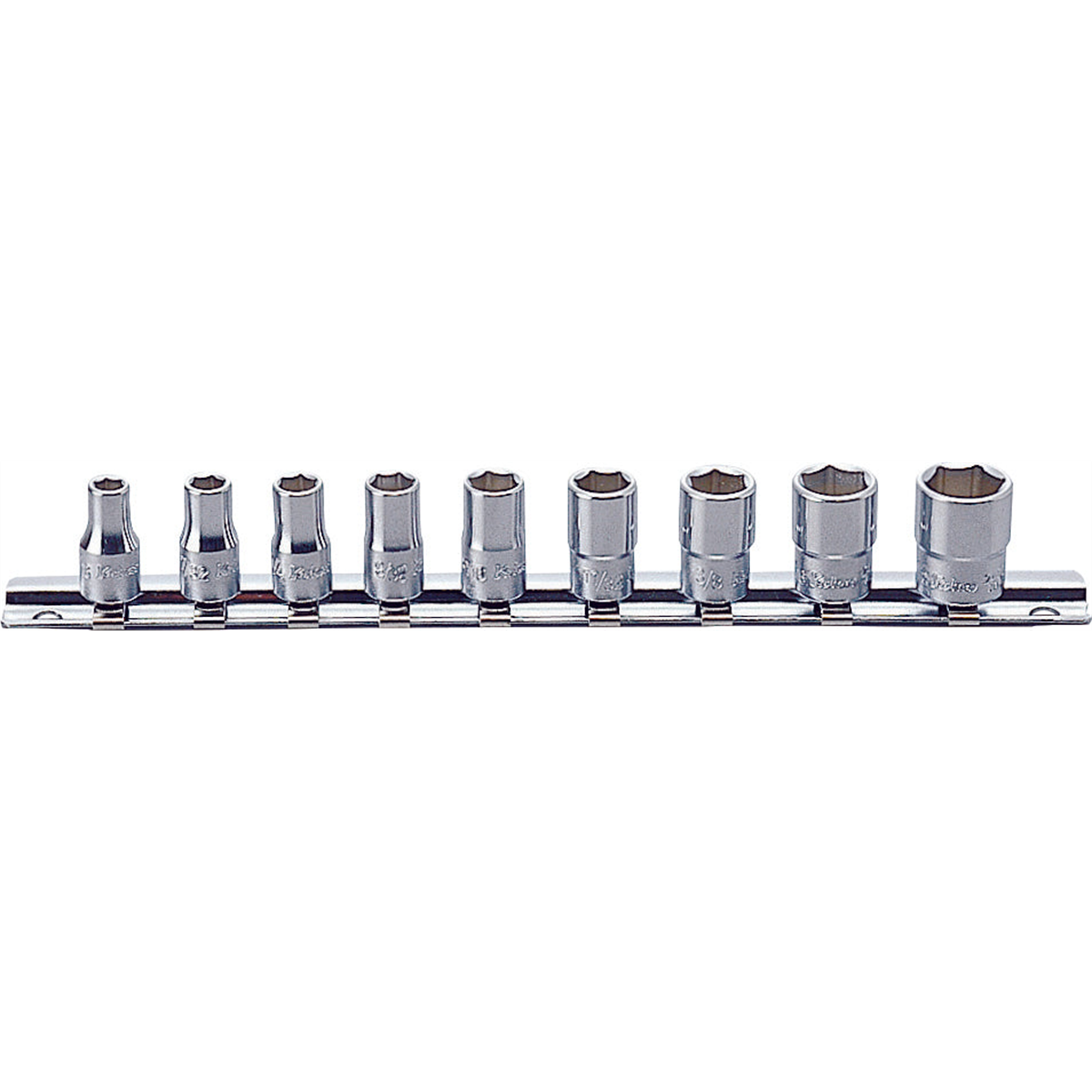 Ko-ken USA RS2400A/9 1/4 Sq. Dr. Socket set 3/16-1/2 6 point 9 pieces
