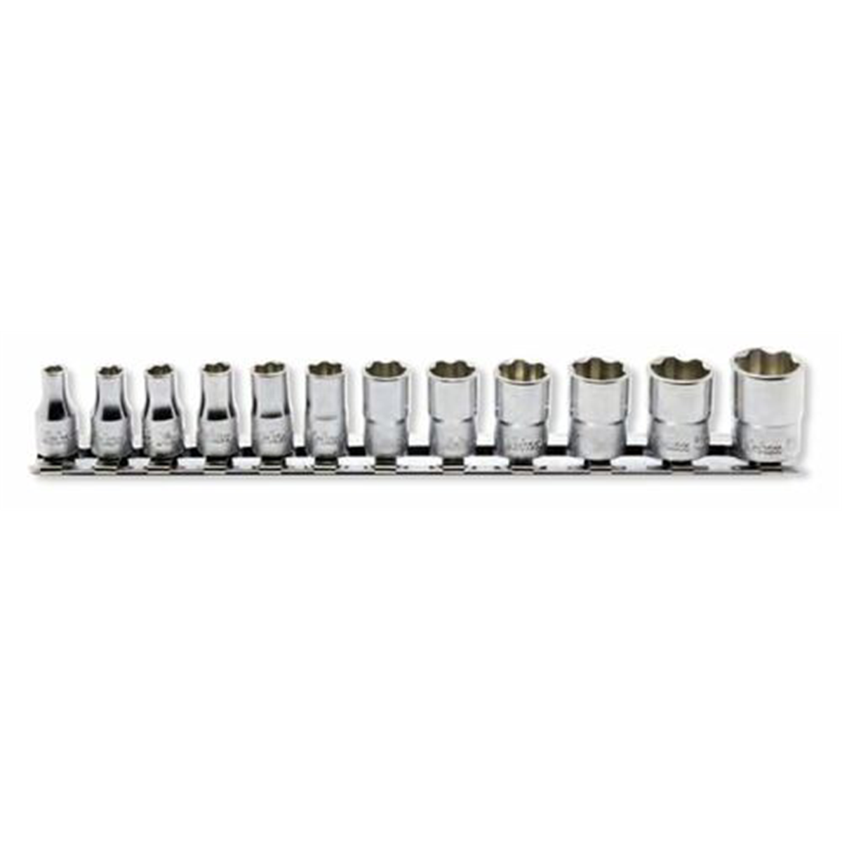 Ko-ken USA RS2410M/12 1/4 Sq. Dr. Socket set 4-14mm Surface 200mm 12 pieces