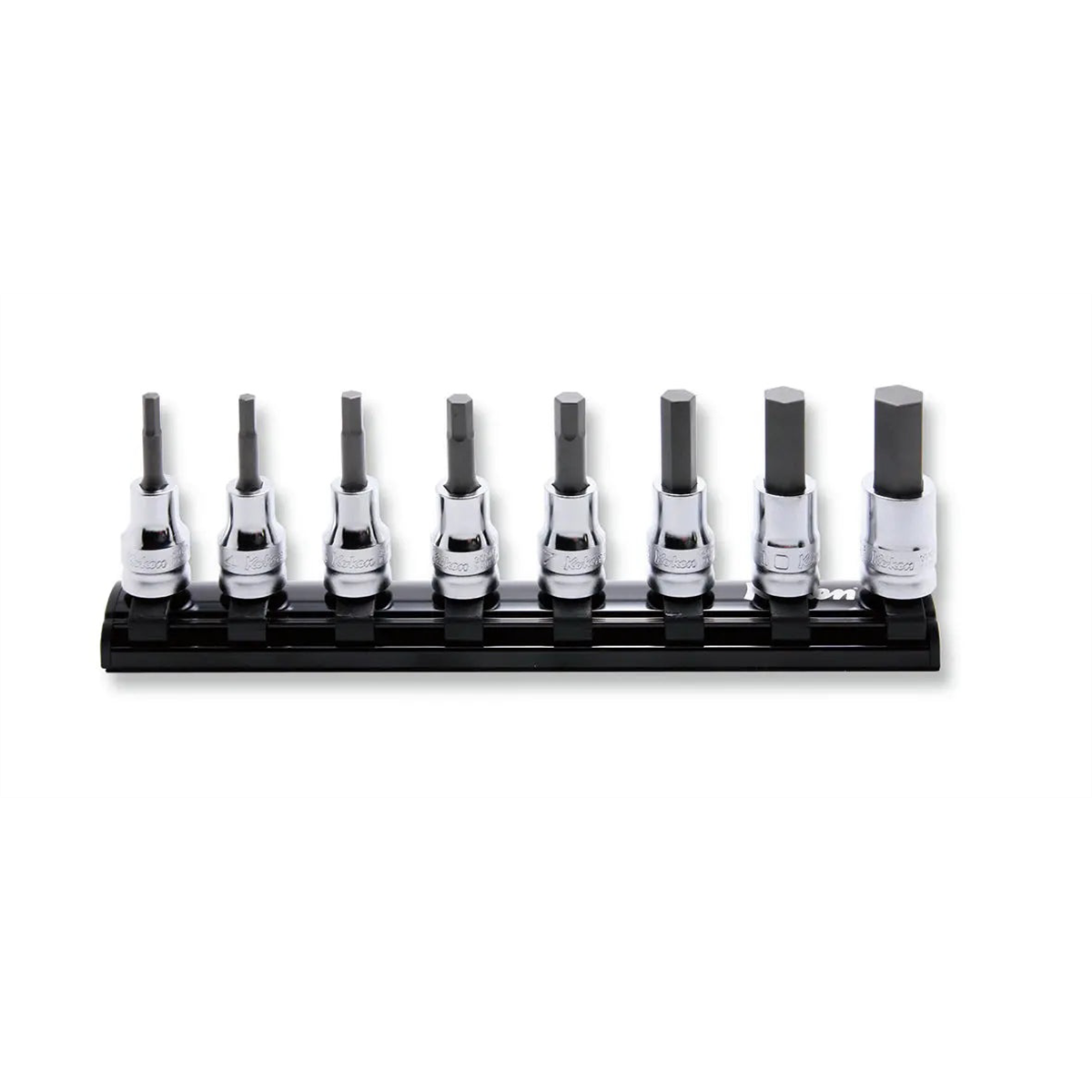 Ko-ken Usa Rs3010mz/8-l50 3/8 Sq. Dr. Bit Socket Set 3-12mm Hex 200mm Z-series 8 Pieces
