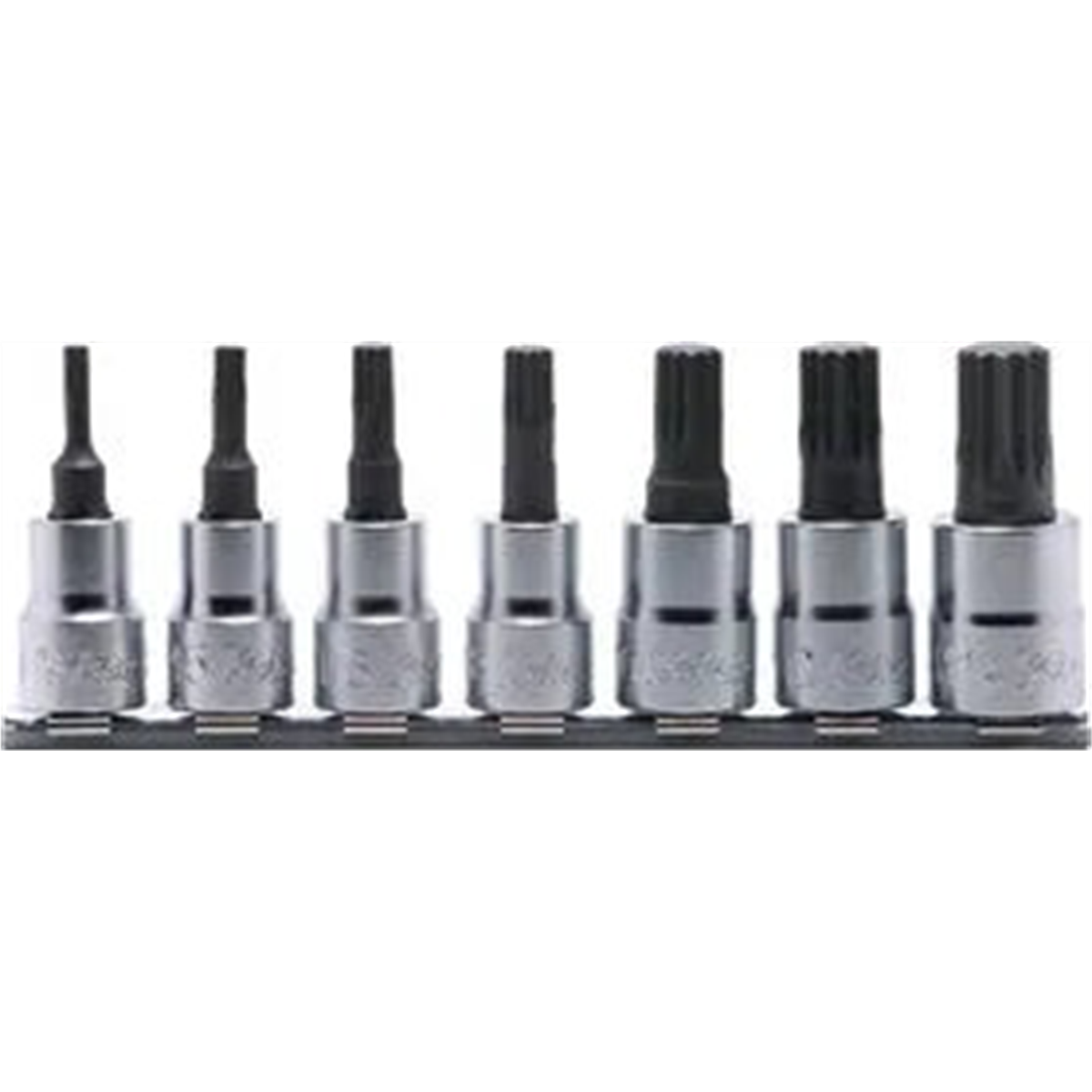 Ko-ken Usa Rs3020/7-l50 7 Piece 3/8 Sq. Dr. Triple Square (xzn) Bit Socket Set M4-m14