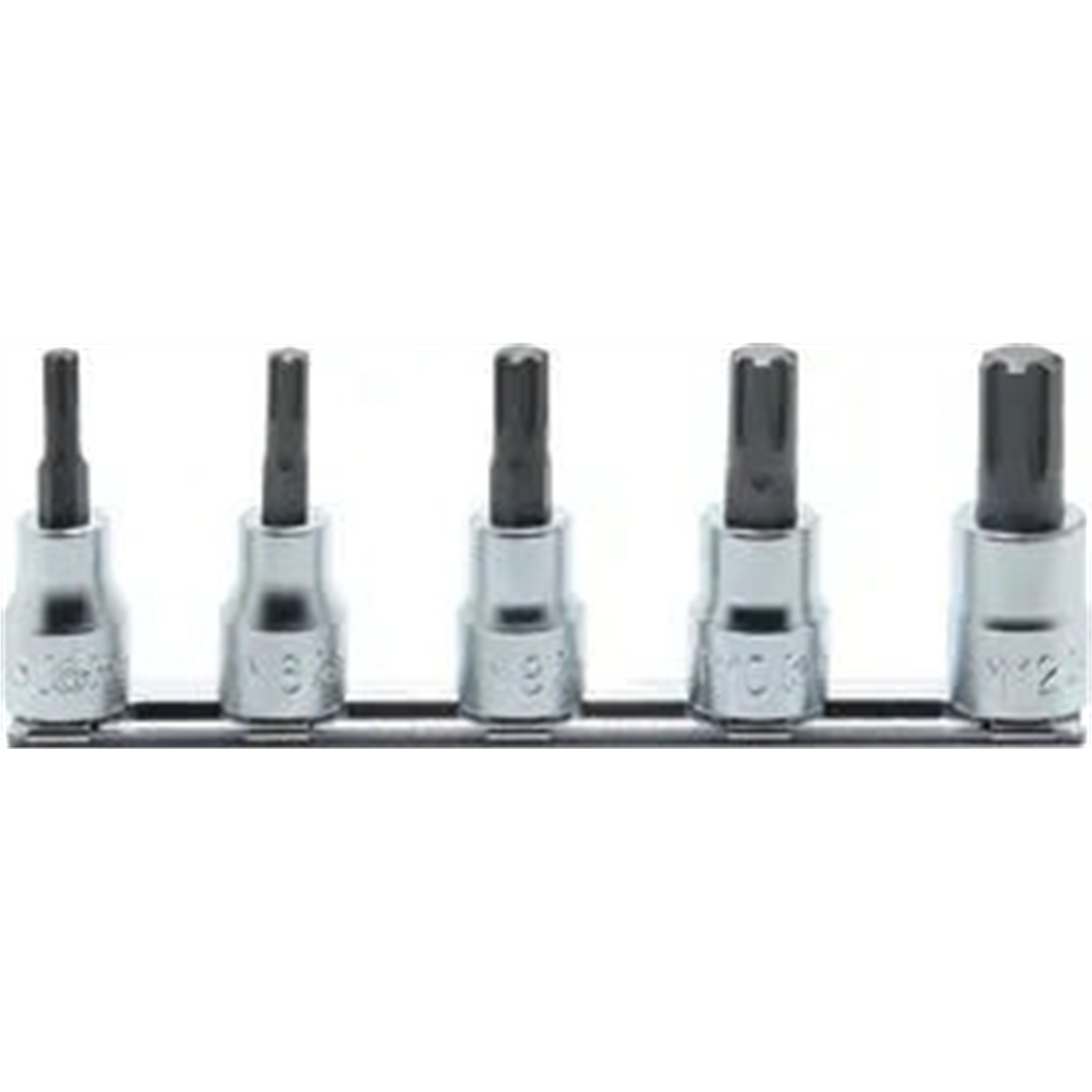 Ko-ken Usa Rs3027/5-l50 3/8 Sq. Dr. Bit Socket Set Ribe-cv M5-m12 150mm 5 Pieces
