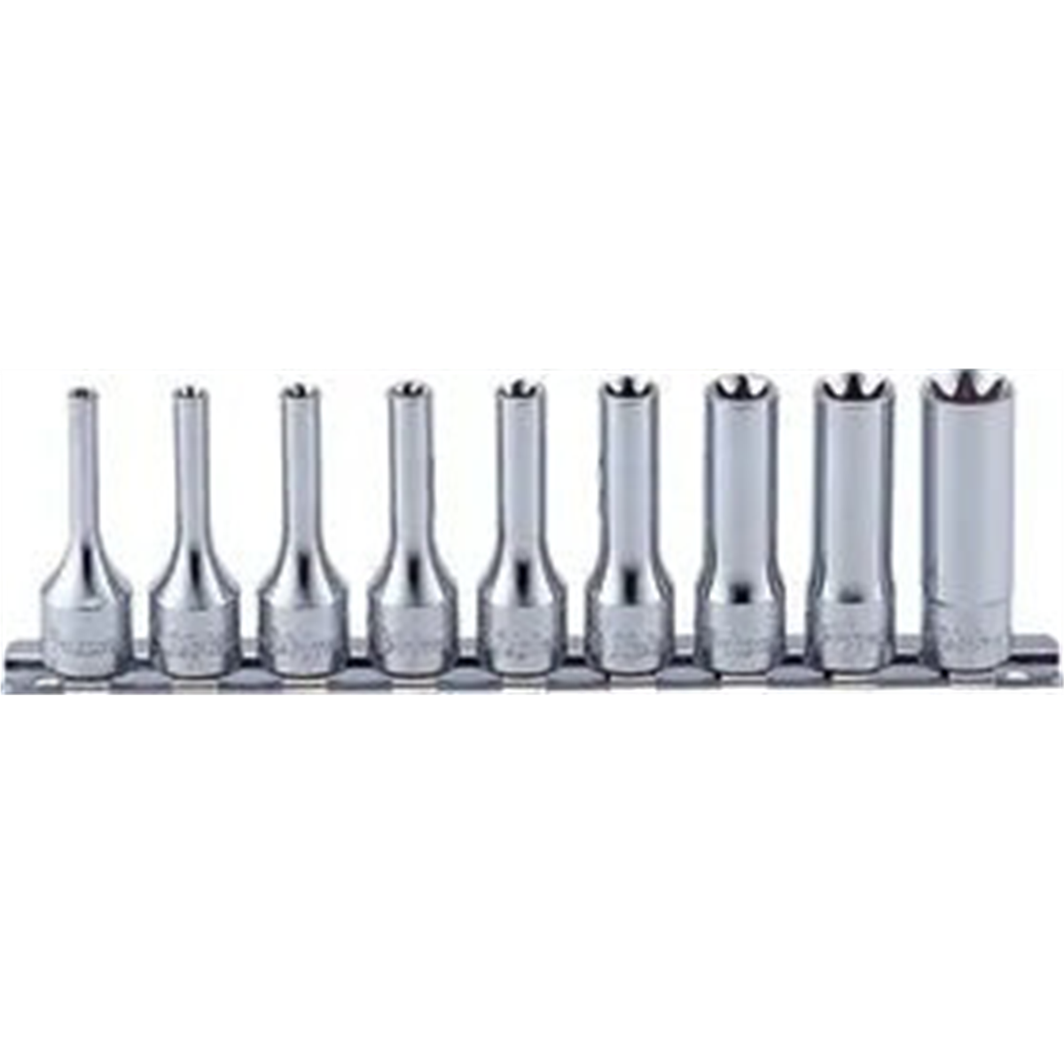 Ko-ken Usa Rs3325/9 3/8 Sq. Dr. 9 Piece Deep Torxâ® Socket Set E4-e16