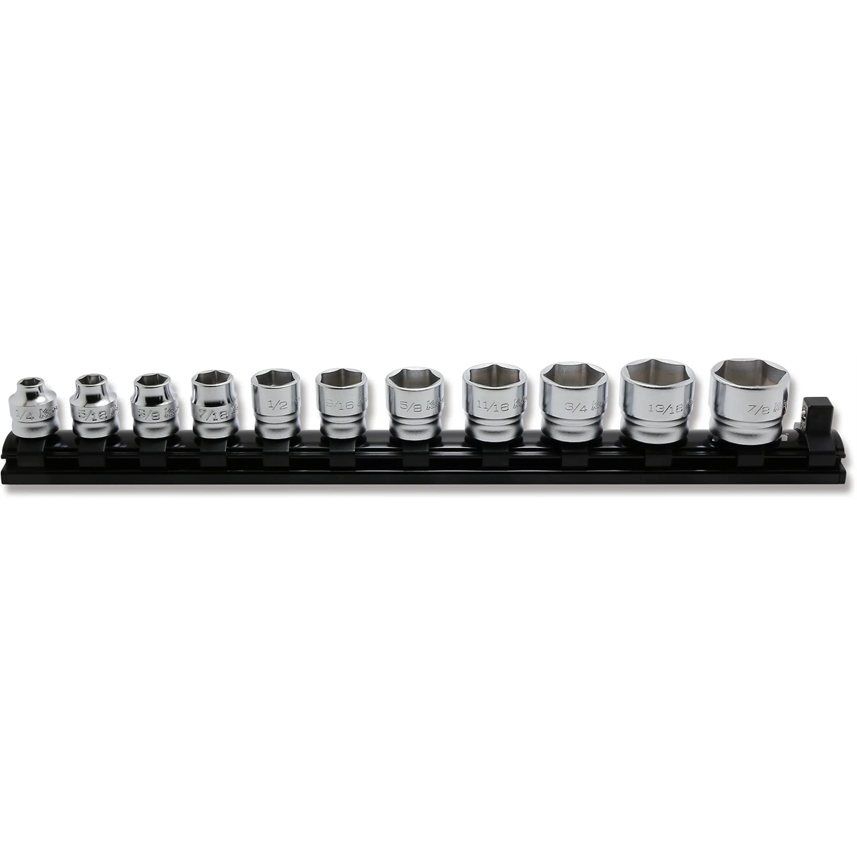 Ko-ken Usa Rs3400az/11 3/8" Square Drive 6-point Sae Z-series 11 Piece Socket Set