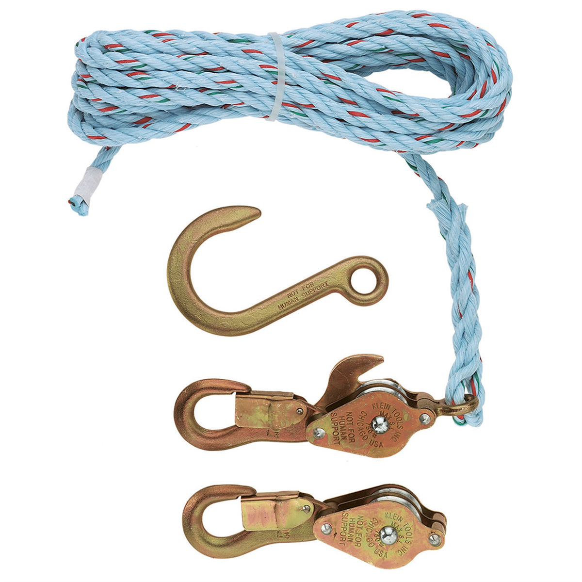 Klein Tools Block and Tackle Spliced to Cat. No. 268 Block
