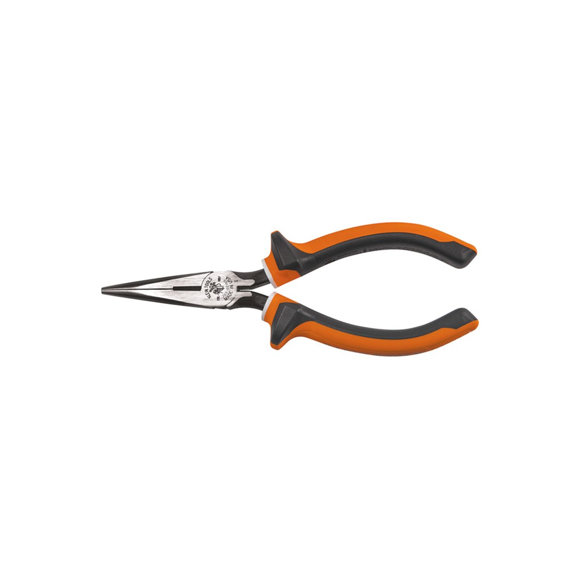 Klein Tools Long Nose Side Cutter Pliers 6-inch Slim Insulated