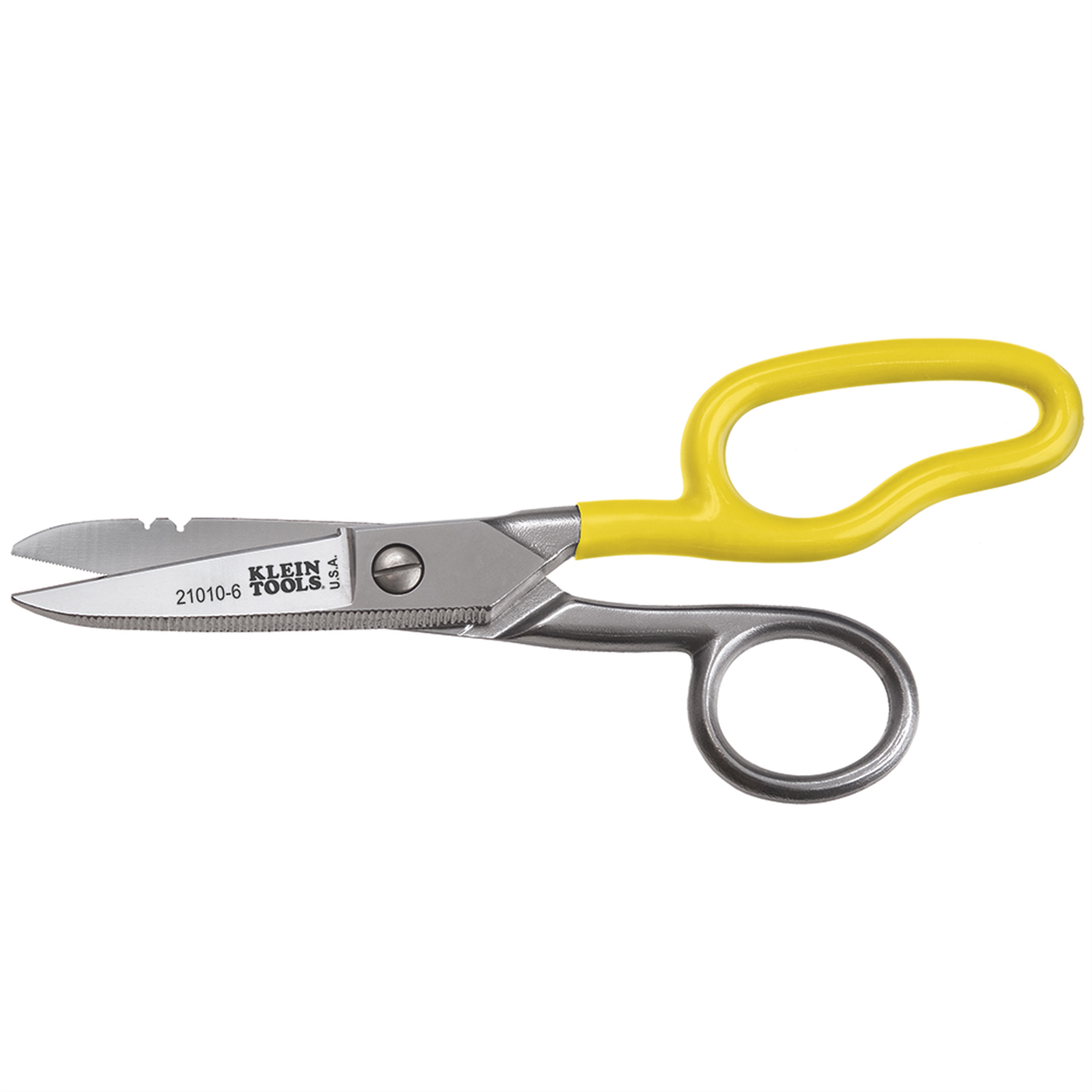 Klein Tools Free-Fall Snip, Scraper, File, Serrated Blades