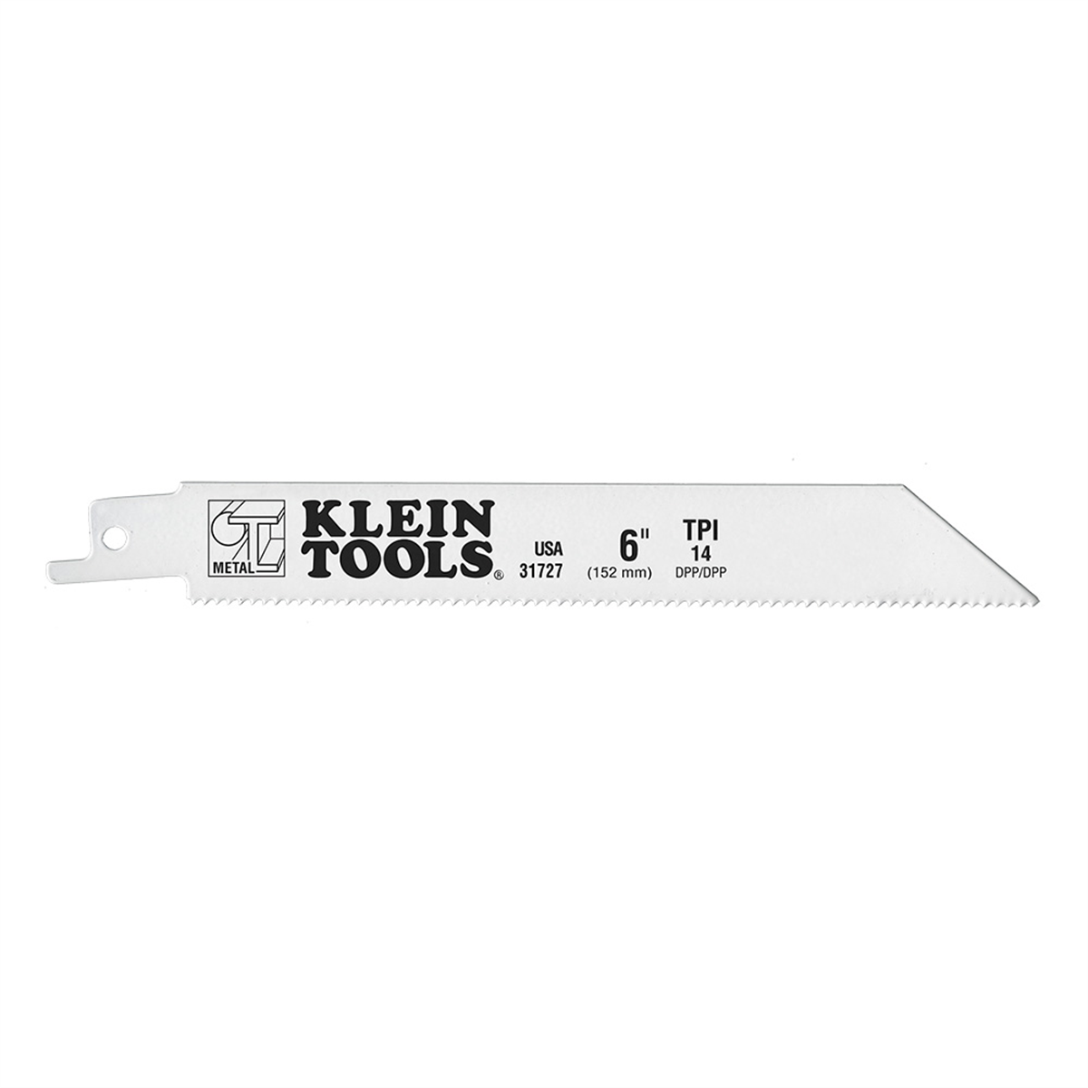 Klein Tools Reciprocating Saw Blades, 14 TPI, 6-Inch, 5-Pack