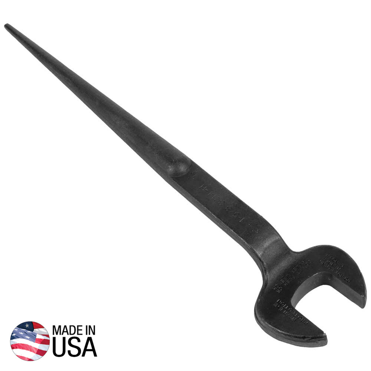 Klein Tools Spud Wrench, 1-5/8-Inch Nominal Opening for Heavy Nut