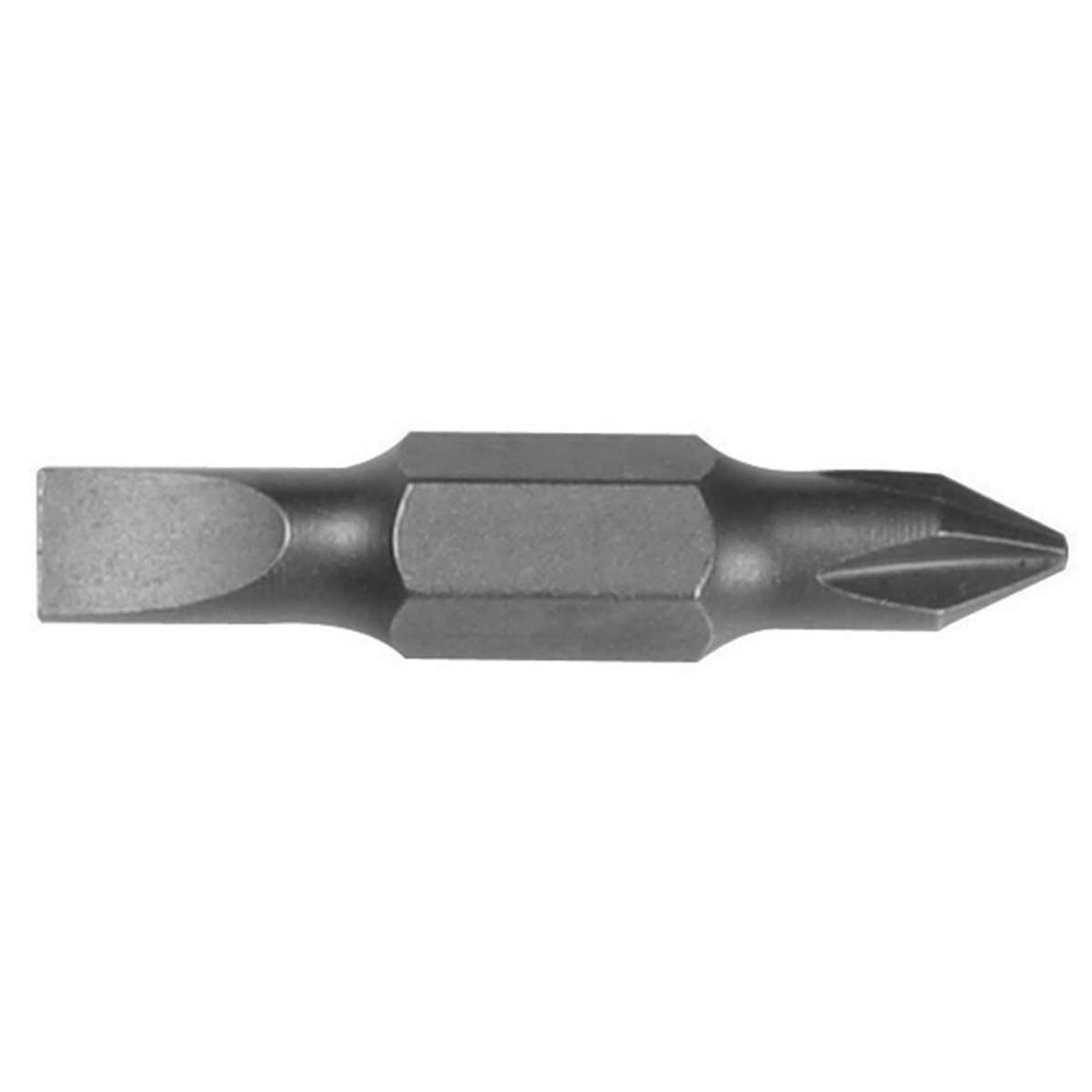 Klein Tools Replacement Bit. #1 Phillips, 3/16-Inch Slotted