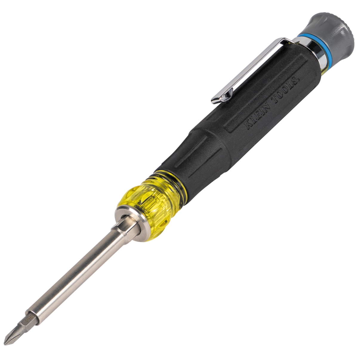 Klein Tools Multi-bit Electronics Pocket Screwdriver, 4-in-1, Ph, Sl Bits