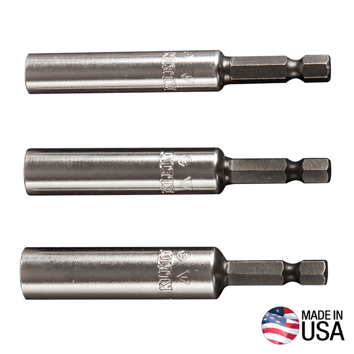 Klein Tools Power Nut Driver Set, 3-Pack