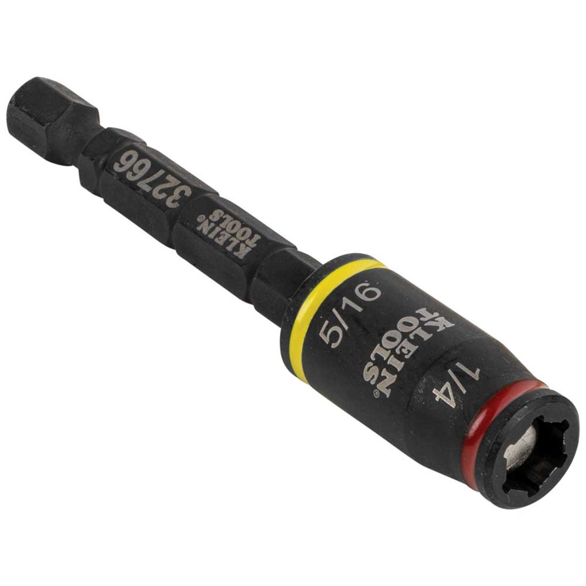 Klein Tools 3-in-1 Impact Flip Socket Set, 1/4-inch, 5/16-inch, 2-piece