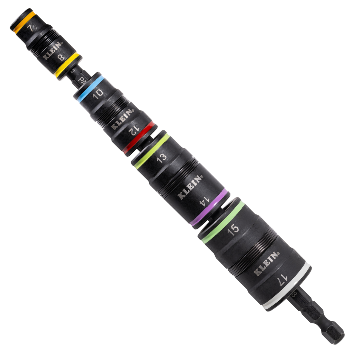 Klein Tools Flip Socket Hex Shaft Replacement Parts, 4-Pack