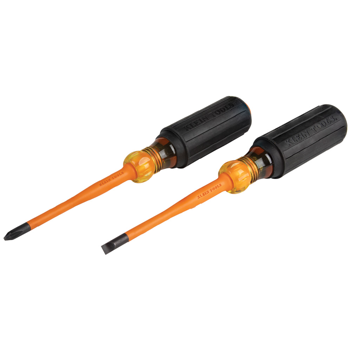 Klein Tools Screwdriver Set, 1000V Slim-Tip Insulated and Magnetizer, 6-Piece