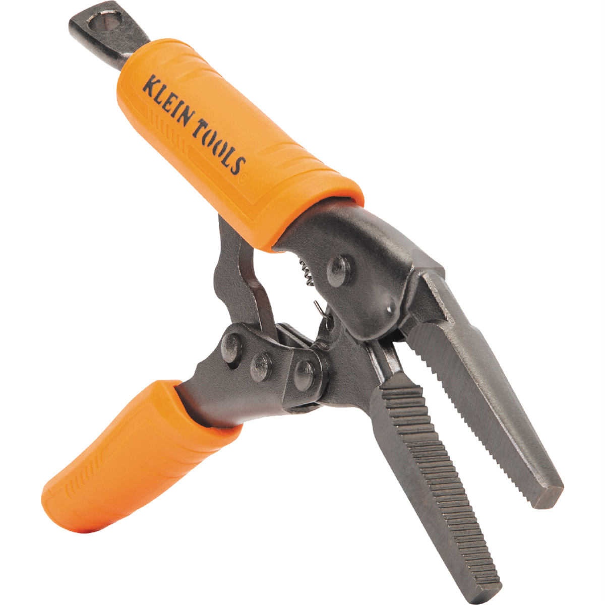 Klein Tools C-clamp Locking Pliers With Swivel Jaws, 6-inch