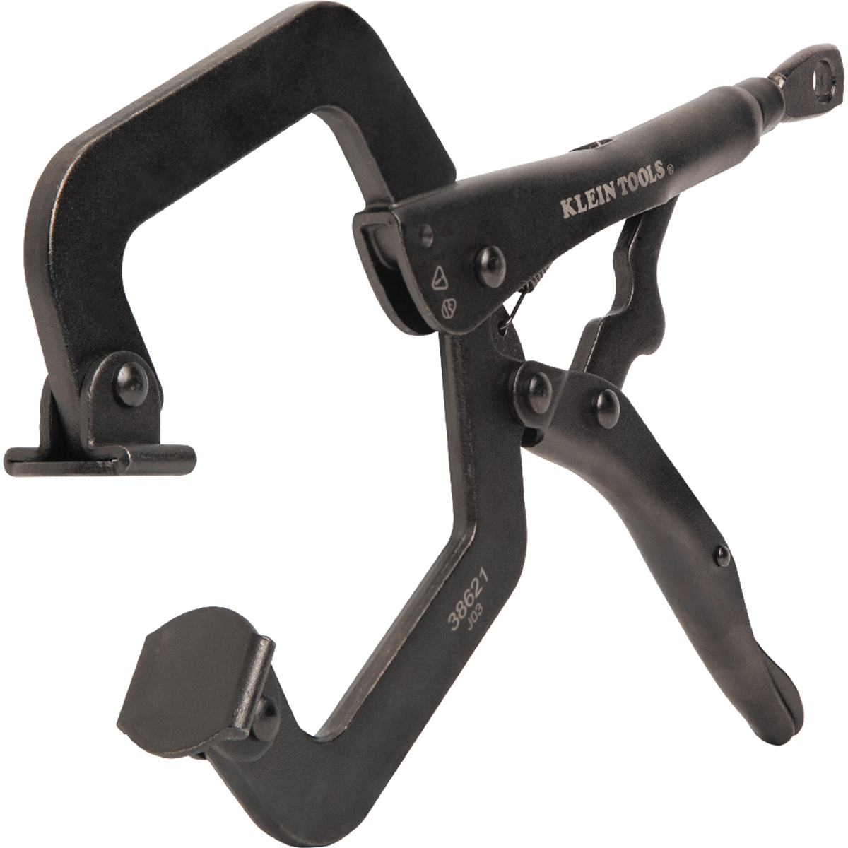 Klein Tools C-clamp Locking Pliers With Standard Jaws, 6-inch