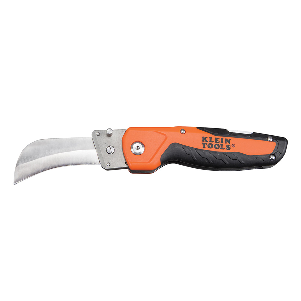 Klein Tools Pocket Knife, Black, Drop Point Blade