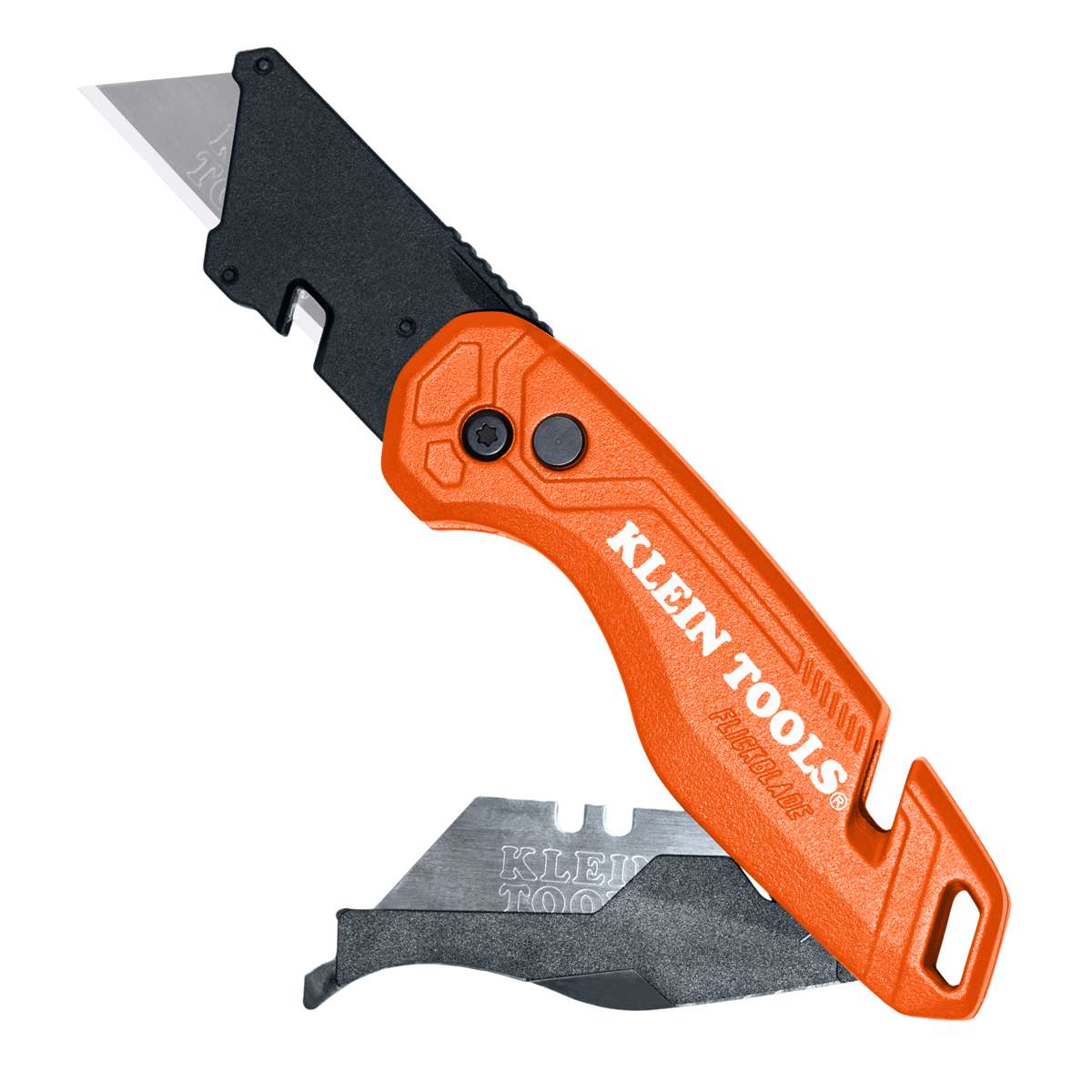 Klein Tools FLICKBLADE&trade; 2-in-1 Utility Knife / Scraper with Blade Storage