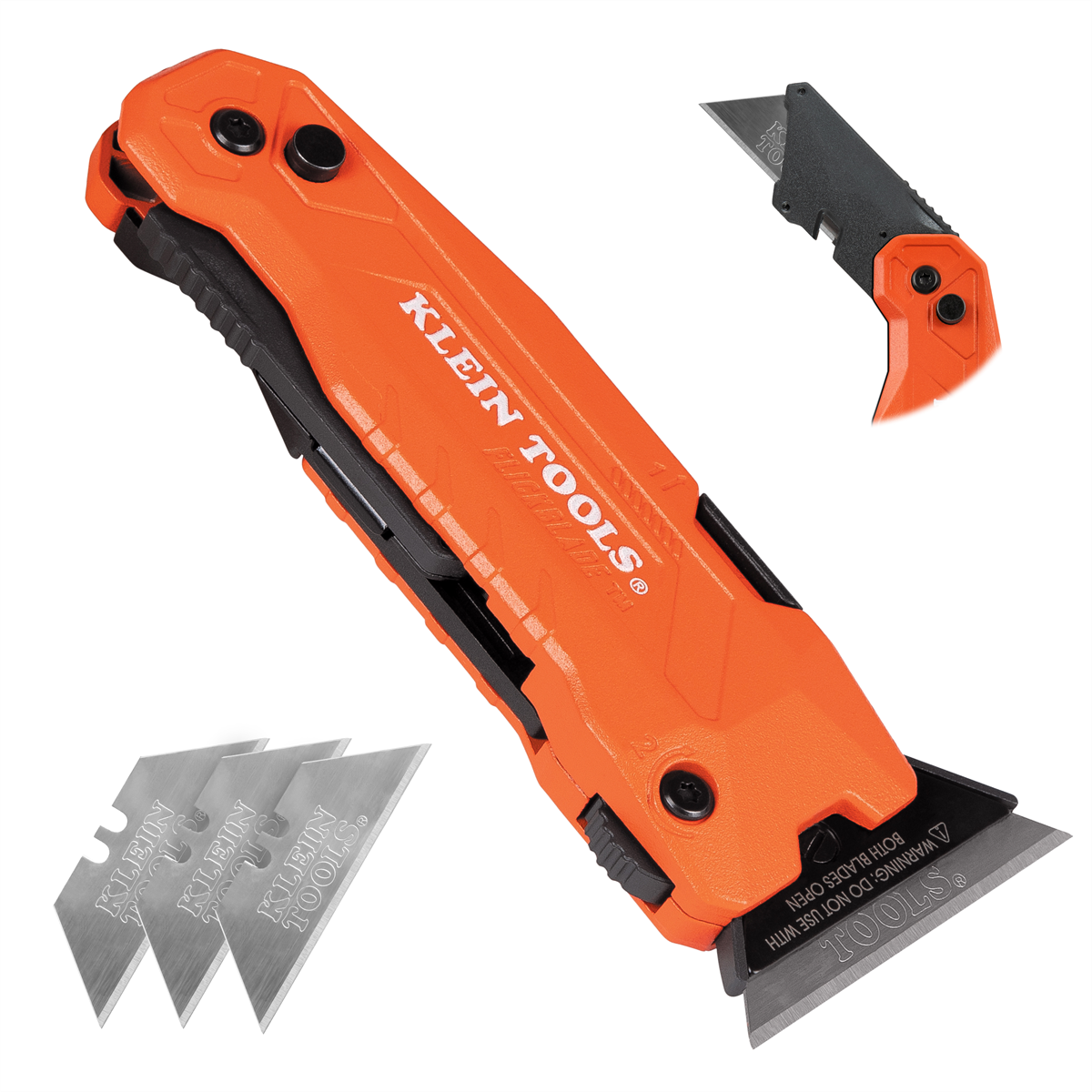 Klein Tools FLICKBLADE&trade; Pry Bar Utility Knife