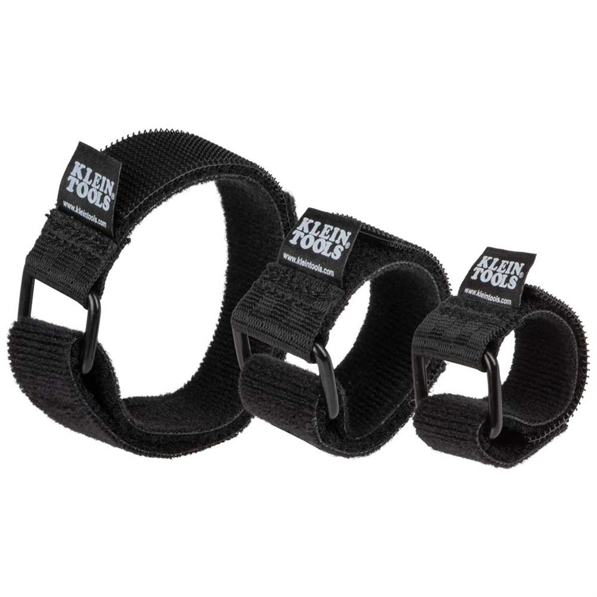 Klein Tools Hook and Loop Tape Dispenser, Versatile Cable Ties, Custom Length