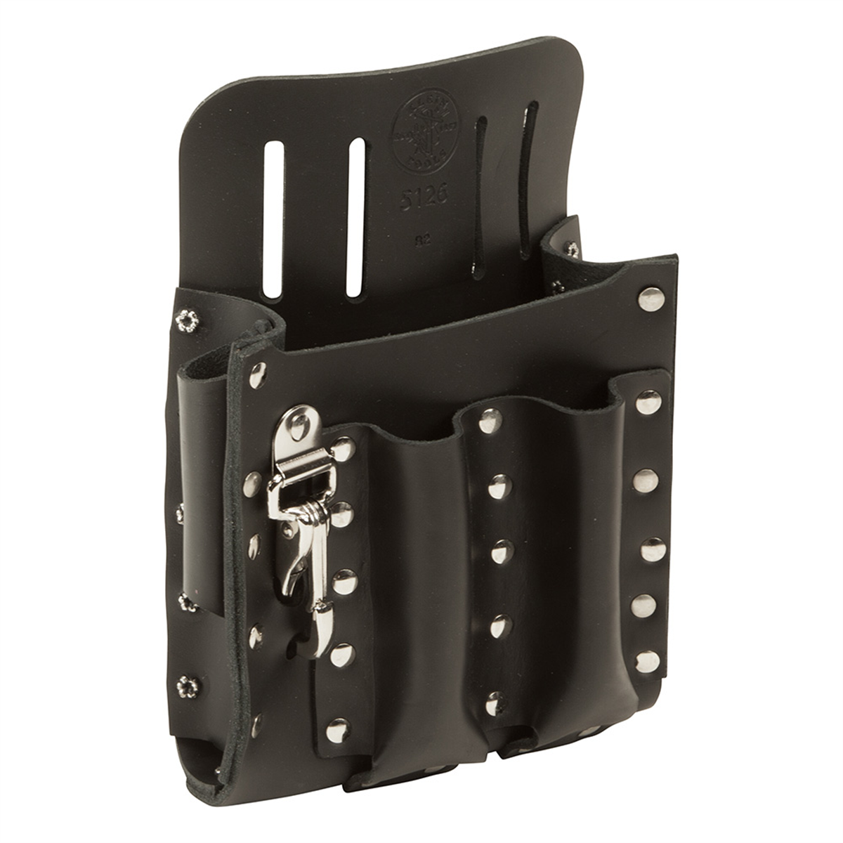 Klein Tools Tool Pouch, 6 Pocket, Tunnel Loop