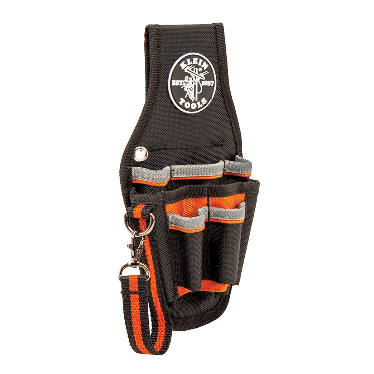 Klein Tools Tradesman Pro™ Tool Pouch, 9 Pockets, 9.5 x 7.5 x 9.5-Inch