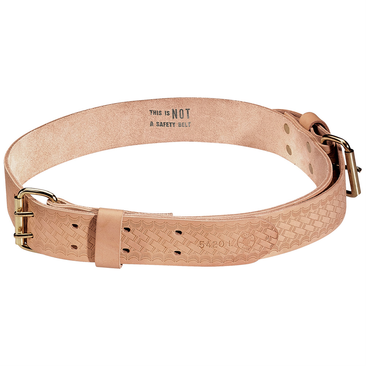 Klein Tools Ironworker's Heavy-Duty Tie-Wire Belt, Large