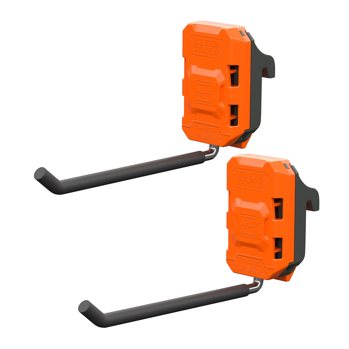 Klein Tools MODbox&trade; Wall System, Long Hook, 2-Pack