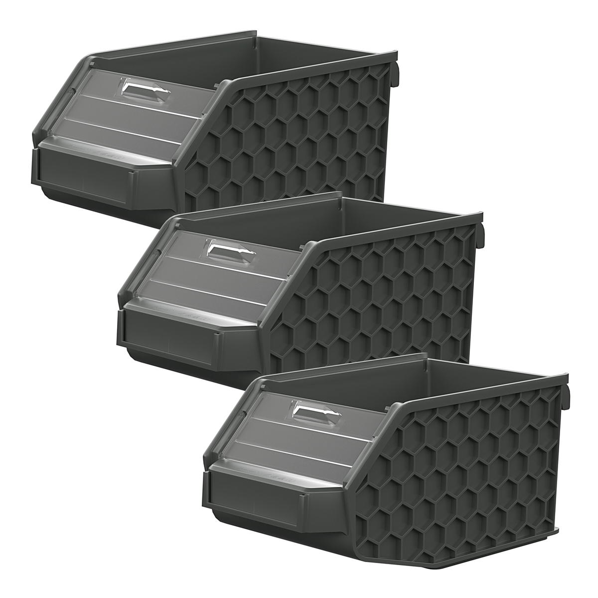 Klein Tools MODbox&trade; Wall System, Small Bin, 3-Pack