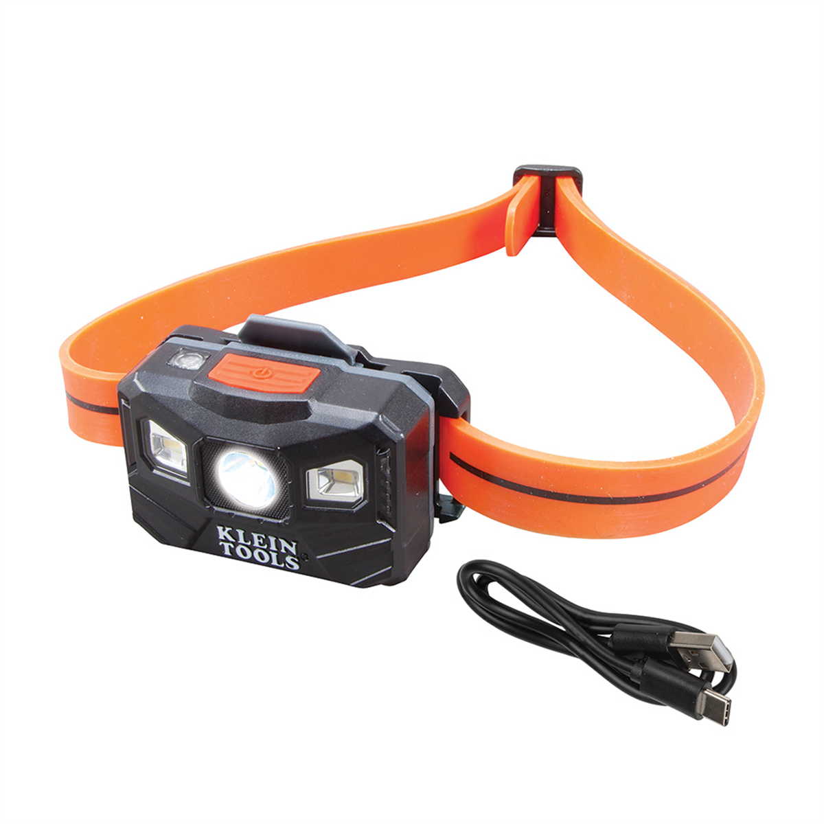 Klein Tools Rechargeable Headlamp and Work Light, 300 Lumens All-Day Runtime