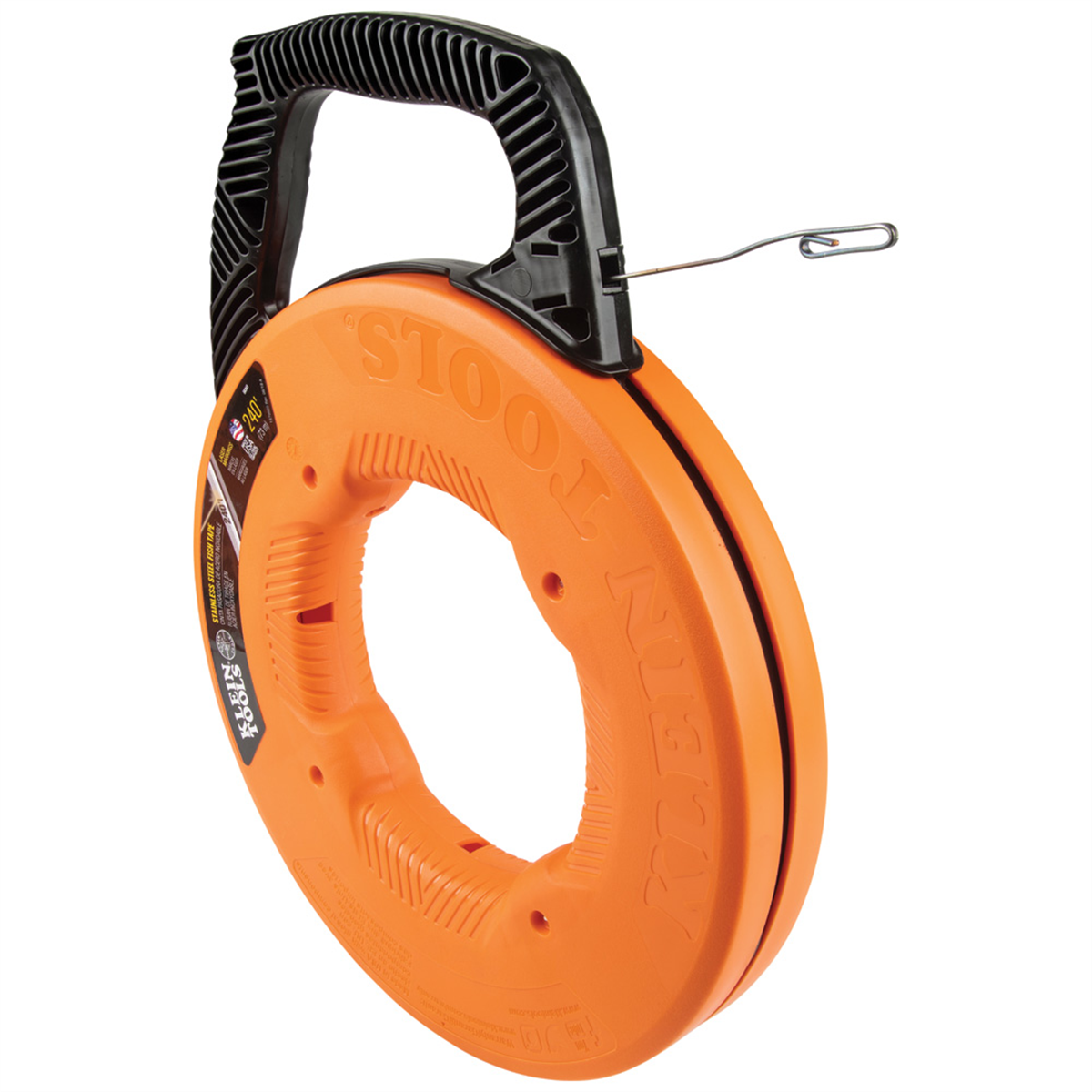 Klein Tools Steel Fish Tape, 1/8-Inch x 240-Foot