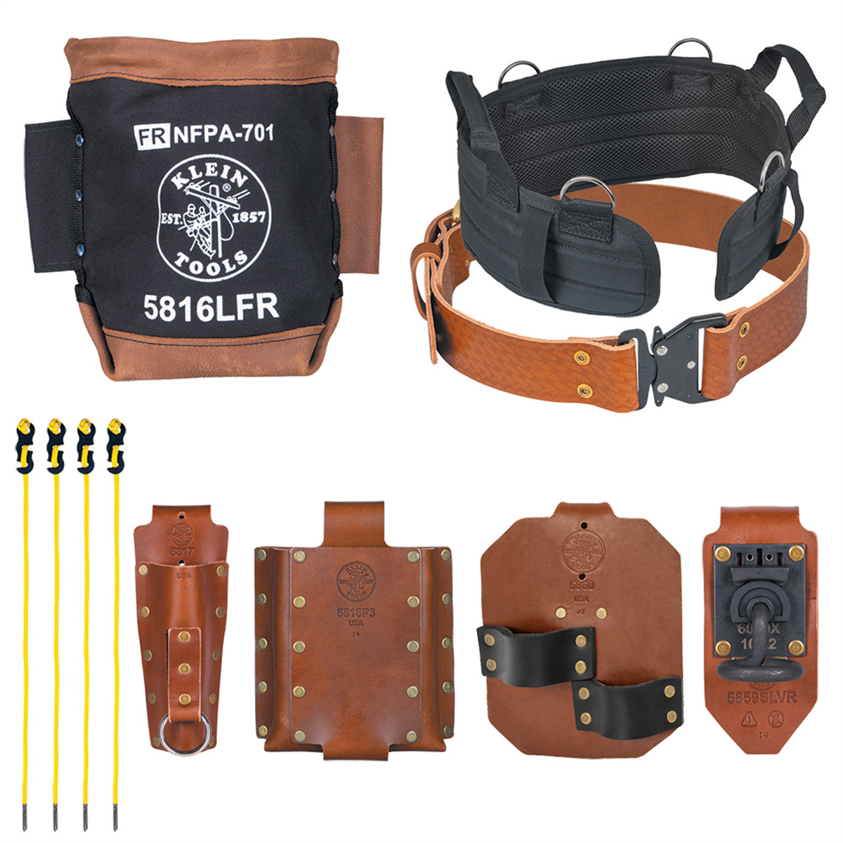 Klein Tools Rodbuster Toolbelt Set, Extra Large