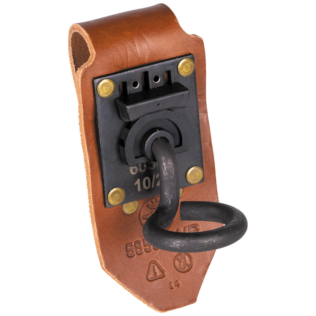 Klein Tools Quick Release Leather Belt, Medium