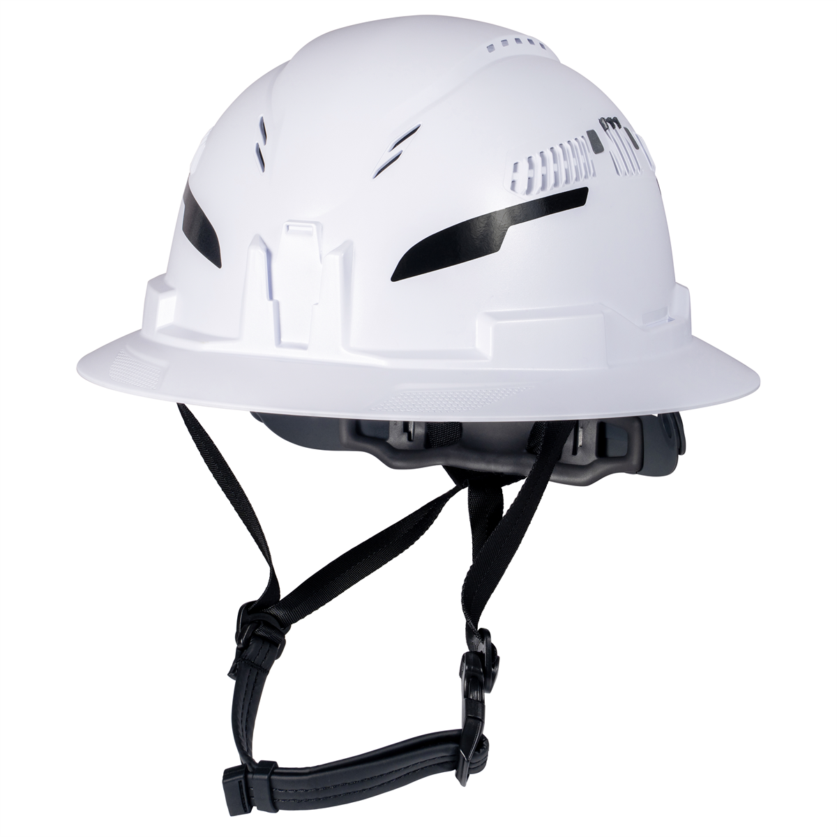 Klein Tools Hard Hat, Non-Vented, Full Brim Style, White