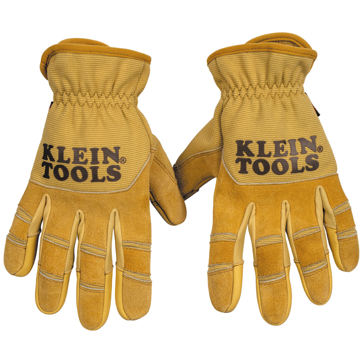Klein Tools Cowhide Leather Gloves, Large