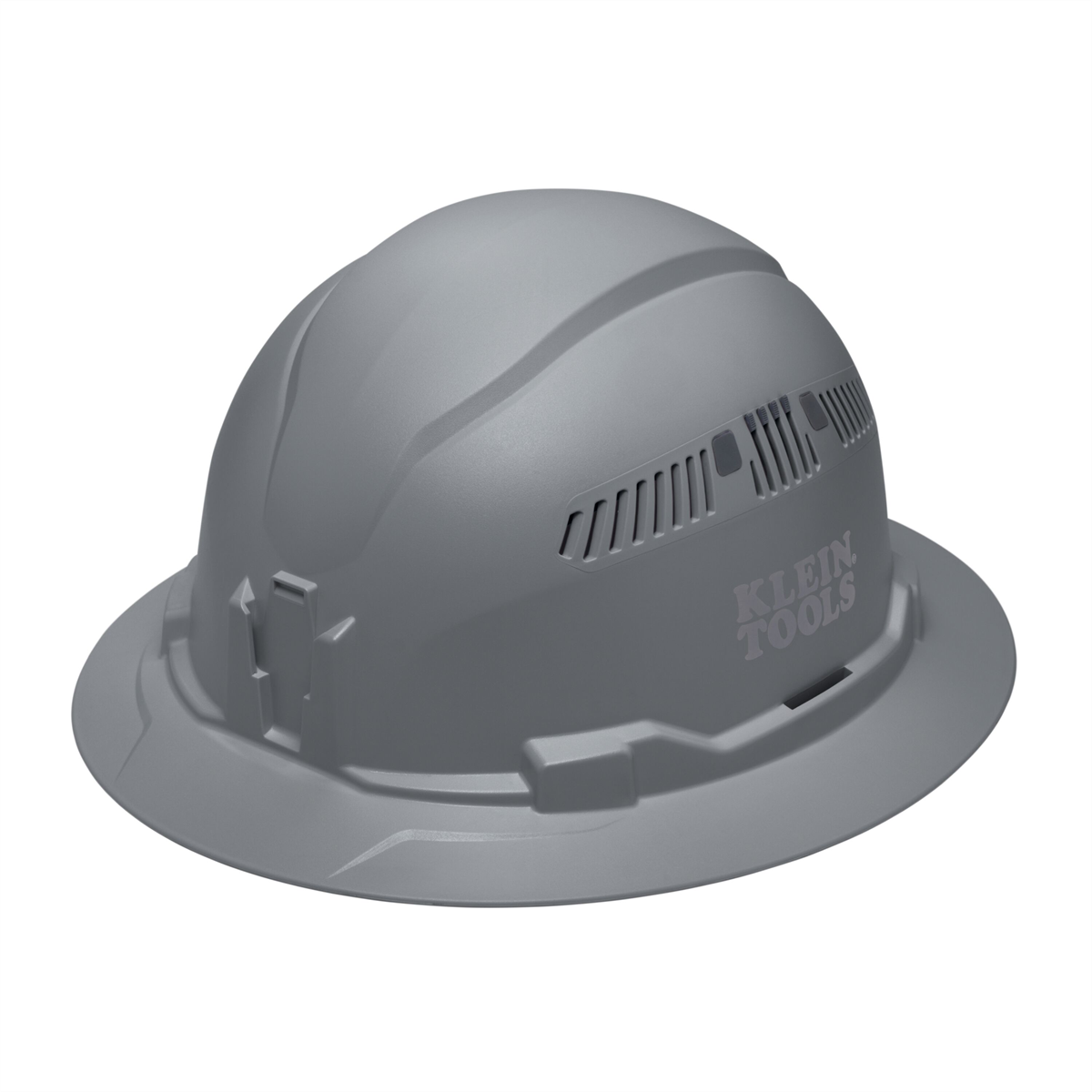 Klein Tools Hard Hat, Vented, Full Brim Style, Orange