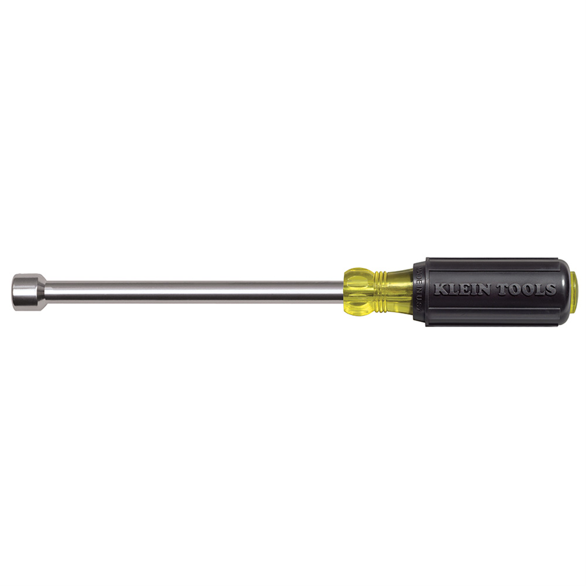 Klein Tools 1/2-Inch Nut Driver with 6-Inch Hollow Shaft
