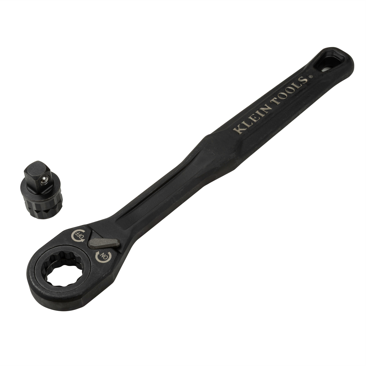 Klein Tools Metric Color-Coded Nut Driver, Heavy-Duty Hollow-Shaft, 7mm