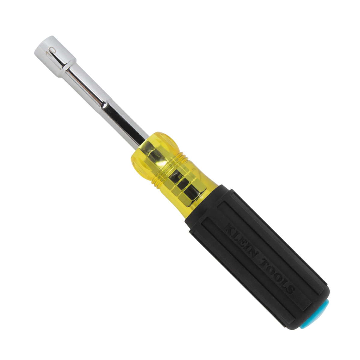 Klein Tools Metric Magnetic Color-Coded Nut Driver, Heavy-Duty Hollow-Shaft, 8mm
