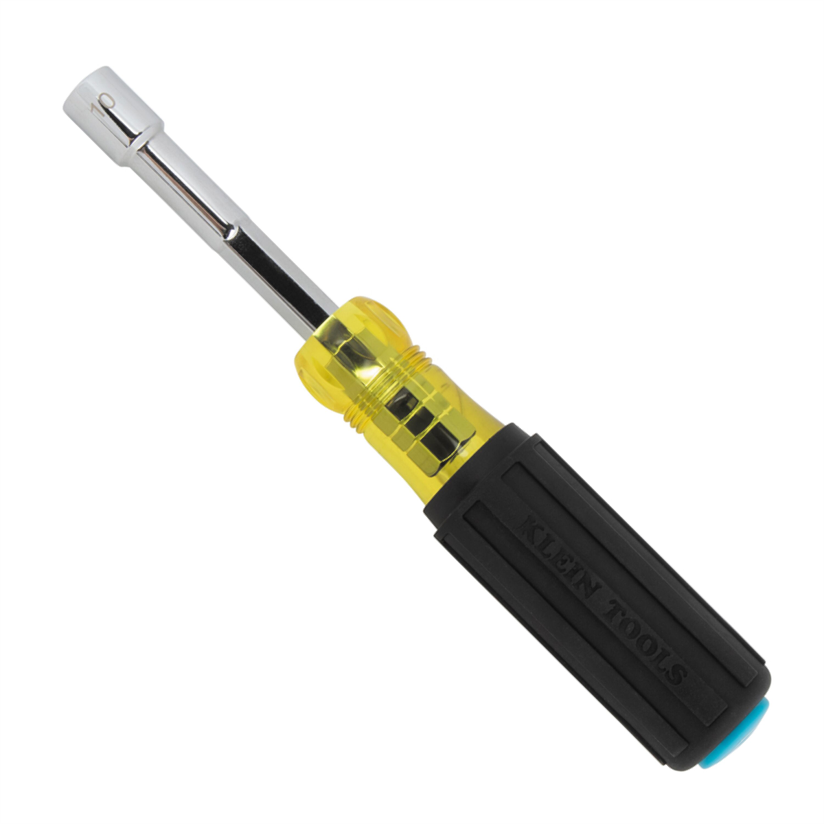 Klein Tools Metric Color-Coded Nut Driver, Heavy-Duty Hollow-Shaft, 8mm