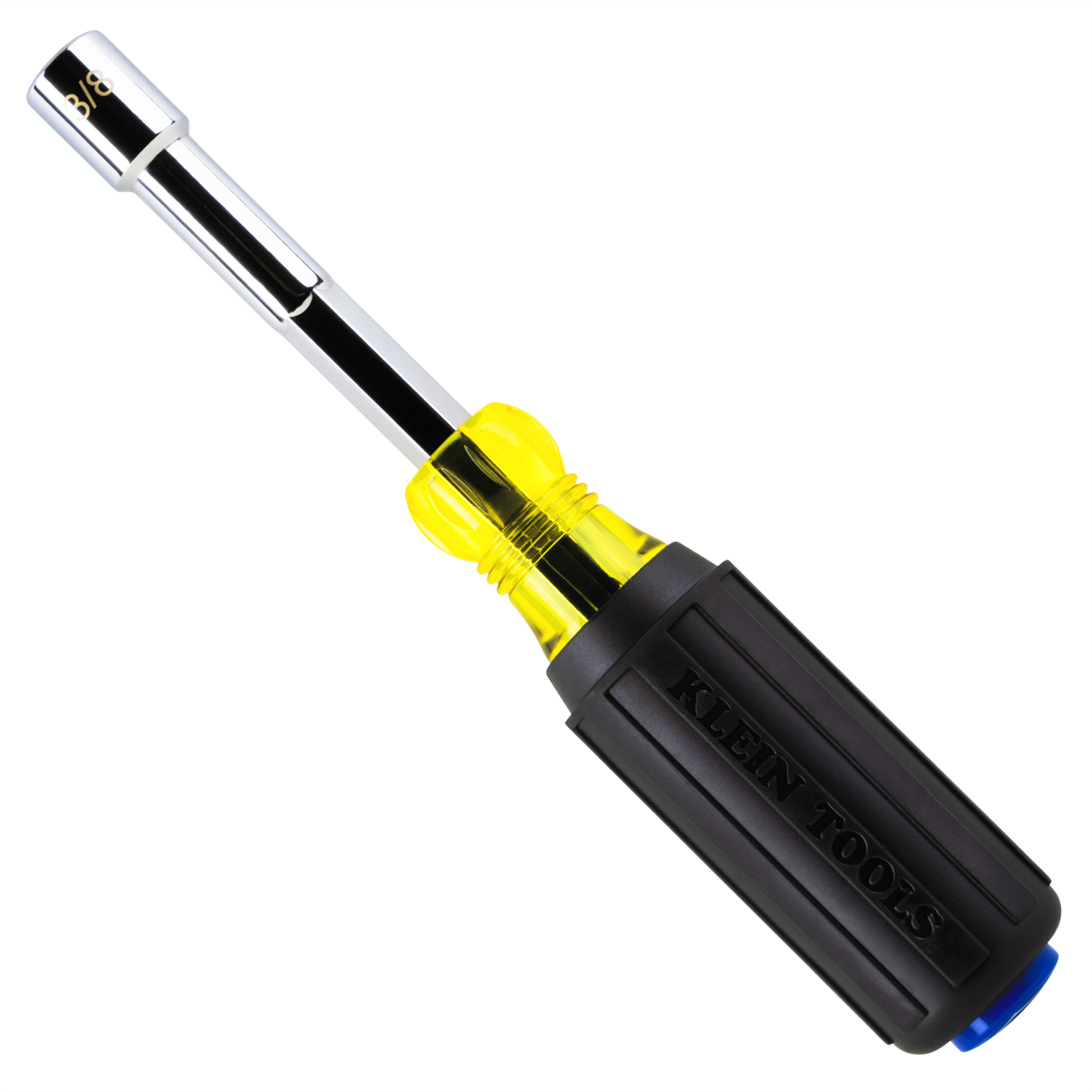 Klein Tools Color-Coded Hollow-Shaft Heavy-Duty Nut Driver, 1/4-Inch