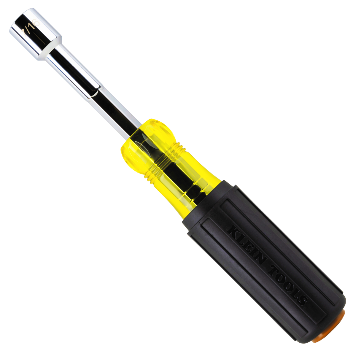 Klein Tools Color-Coded Magnetic Hollow-Shaft Heavy-Duty Nut Driver Set, 6-Piece