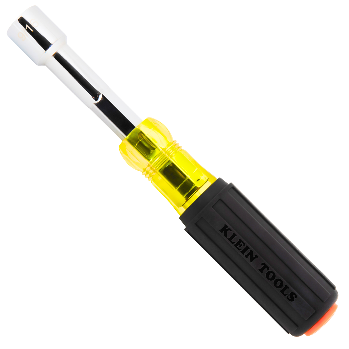 Klein Tools Color-Coded Magnetic Hollow-Shaft Heavy-Duty Nut Driver, 7/16-Inch