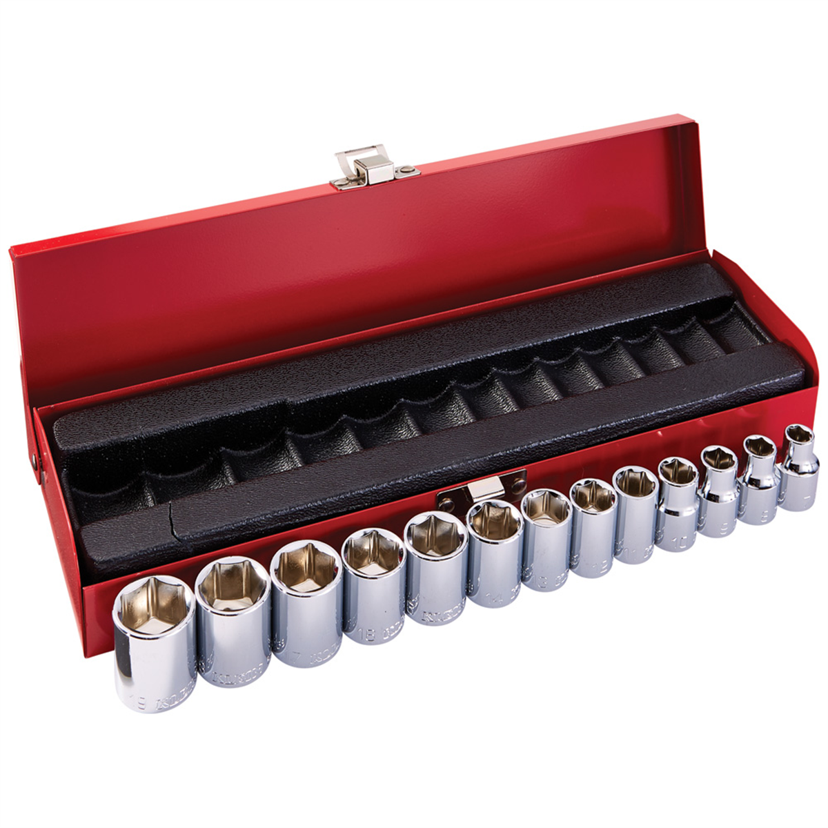 Klein Tools 3/8-Inch Drive Deep Socket Wrench Set, 8-Piece