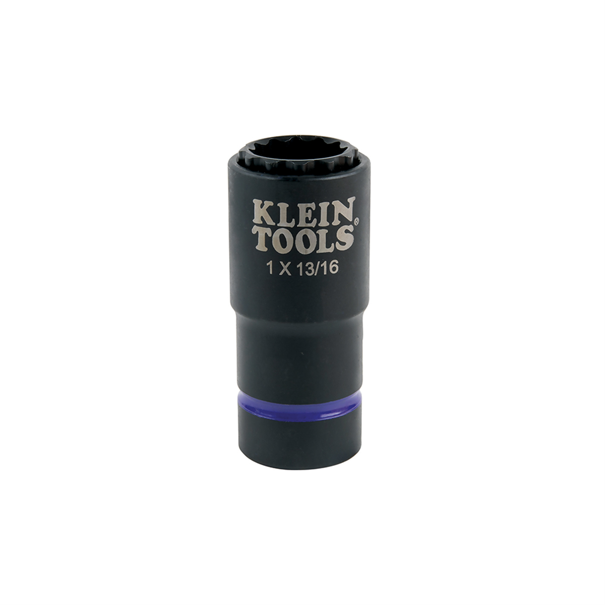 Klein Tools 2-in-1 Impact Socket, 12-Point, 5/8 and 7/16-Inch