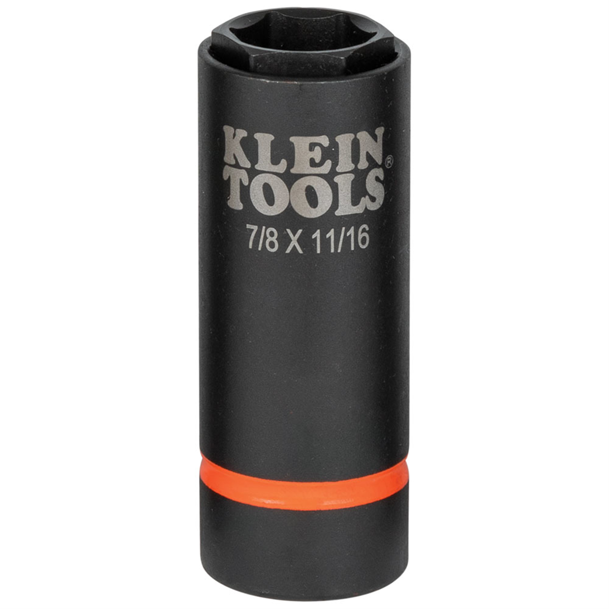 Klein Tools 2-in-1 Impact Socket, 6-Point, 1/2 and 3/8-Inch