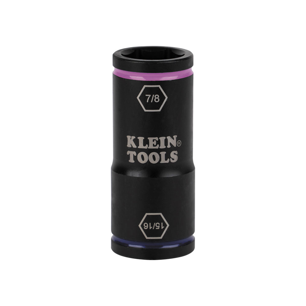 Klein Tools Flip Quad Socket Adapter, 1/2 to 3/8 Inch