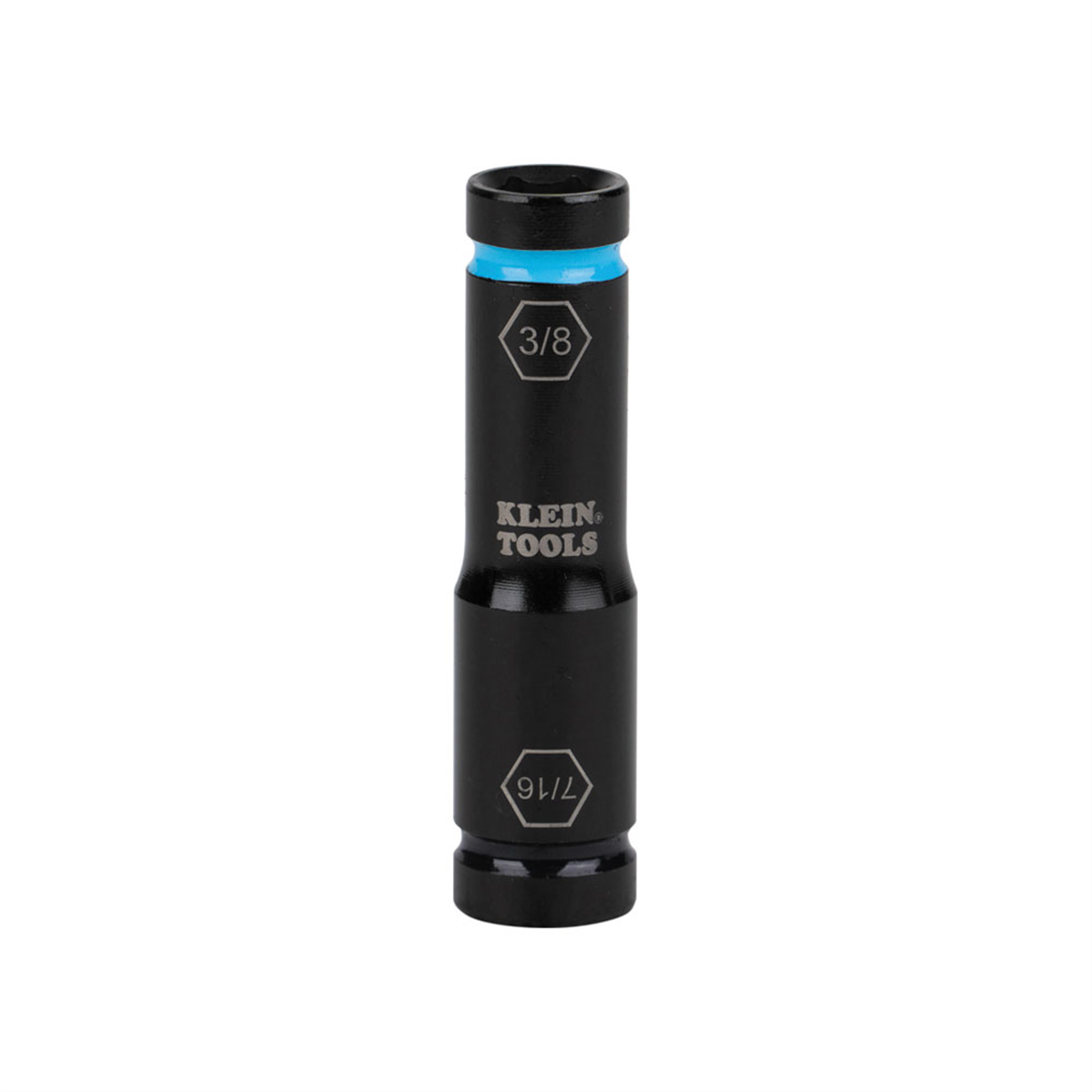 Klein Tools Flip Impact Socket, 11/16 and 5/8-Inch