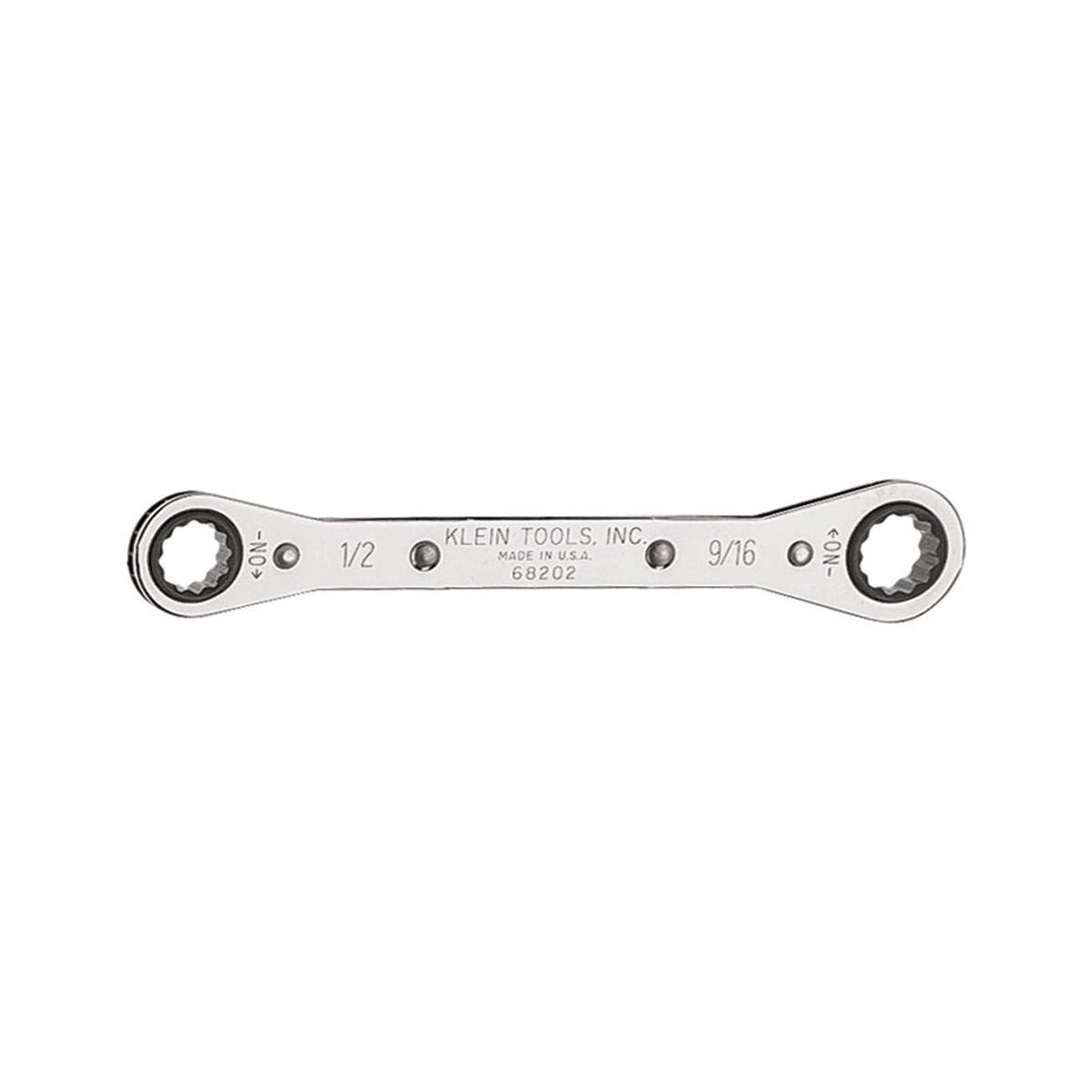 Klein Tools Ratcheting Box Wrench 1/4-Inch x 5/16-Inch